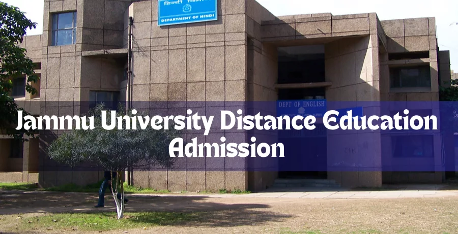 Jammu University Distance Education
